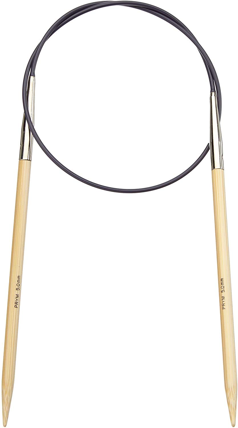 Addi - Agujas de Tejer Circulares (60 cm x 5 mm), bambú