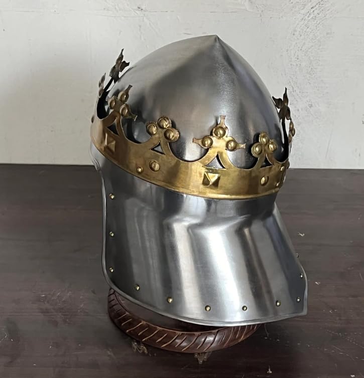 Casque King Richard Lionheart pour décorer un bureau de passionné d'histoire - 3