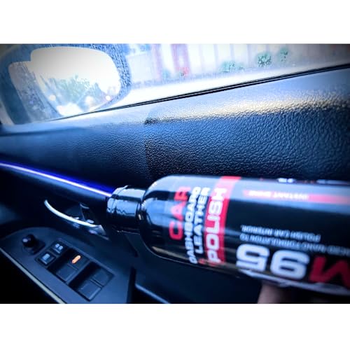 Image of M95 Car Dashboard Polish & Car Interior Cleaning Kit, with Pleasant Fragrance, Car Interior Cleaner for Leather Seats, Plastics, Rubber & Vinyl, Car Seat Cleaner & Car Dashboard Cleaner, with Polish.