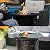 BALI OUTDOORS Propane Fire Pit Table Gas Firepit 30 Inch 50,000 BTU with Fire Glass Cover Lid for Patio, Garden, Backyard and Porch