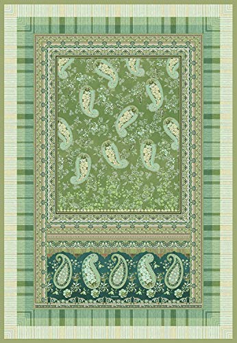 Preisvergleich Produktbild Bassetti ANACAPRI Plaid, Baumwolle, grün, 135X190