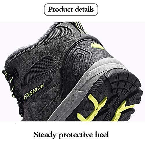 High-Top Plus Velvet Sports Shoes, Outdoor Thick Non-Slip Hiking Shoes, Snow Shoes4