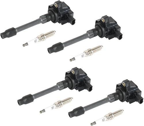 Yeedaky Paquete de 4 bobinas de encendido UF781+95660 + 4 bujías de iridio NGK 95660 para Honda CRV L4 1.5L 2017-2020 Piezas de bobina de encendido disponible en Yaxa Venezuela
