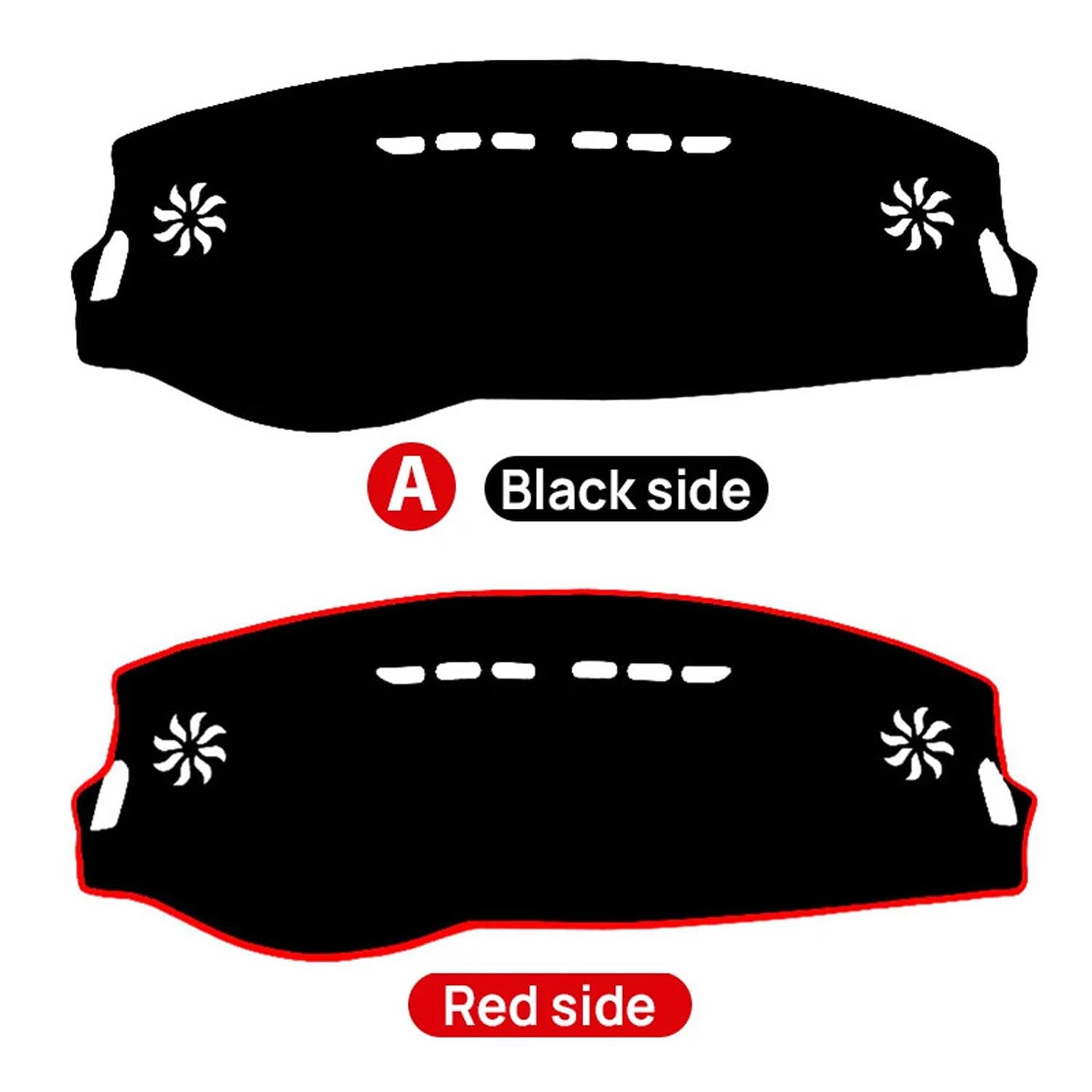 Cubierta para salpicadero de Coche, Alfombras Protectoras de Parasol de Franela, para Peugeot 301 2012 2013 2014 2015 2016-2019