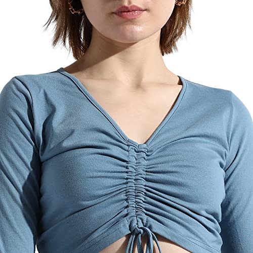 Image of Campus Sutra Women's Regular Fit Tops