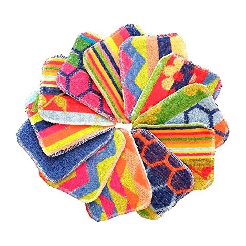 World's Best Flat Pot Scrubbers in Assorted Colors Cover