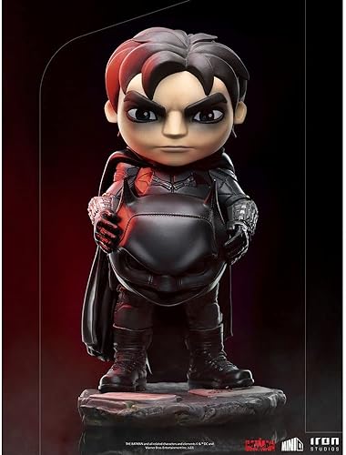 Miniatura 3 de Iron Studios - Estatua de PVC desenmascarada de Minico The Batman