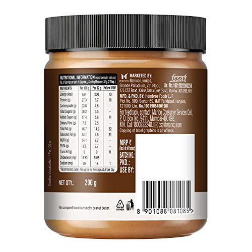 Image of Saffola FITTIFY Whey Protein Peanut Butter | Dark Chocolaty | 200g & Saffola FITTIFY Vegan Protein Peanut Butter | 340g