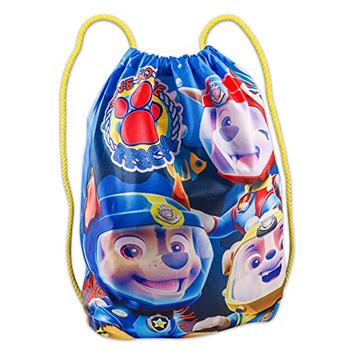 Nick Shop Paw Patrol Drawstring Bundle ~ Paw Patrol Drawstring with Sunglasses, Paw Patrol Pop Up Stickers, and More!