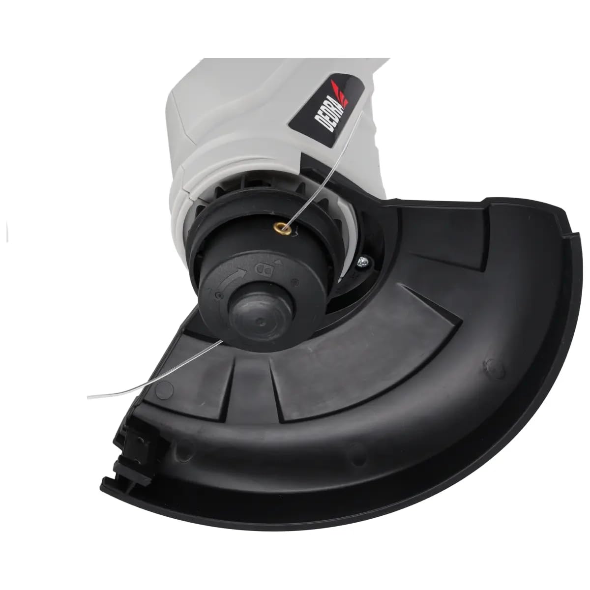 Dedra Coupe-Bordure électrique 350 W, Largeur de Coupe 22 cm, Fil 1,2 mm, tête à Double Fil 2x3 m, 12000 TR/Min, léger et maniable, pour Jardin et Bordures