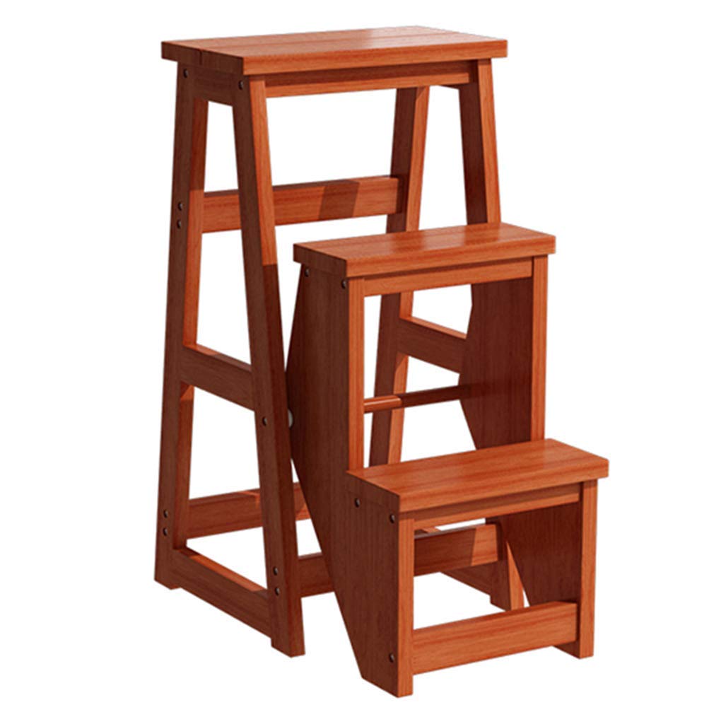 Asientos de escalera para cocina y estantería plegable de seguridad para plantas