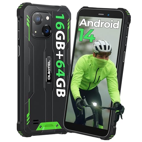 OUKITEL G2 Movil Resistente Verde 16GB+64GB