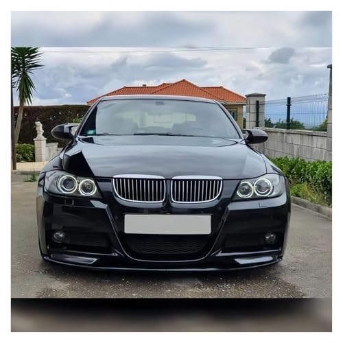 Lèvre de spoiler avant carbone brillant pour BMW E90 E91 M-Tech kit séparateur - 4