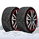 Super-Schneesocken für Elektroautos, 50 % Festigkeit + 50 % Haltbarkeit, für Elektroautos, SUV, 4 x 4, Wohnmobil, Wohnwagen, Nutzfahrzeuge (XXXL)