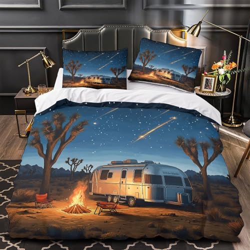 Housse de couette camping résistant avec zip dissimulé pour lit super king - 2