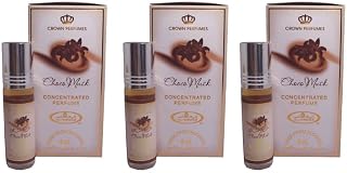AL-Rehab Choco Musk Attar Alochol Free Long Lasting Perfume 6ml Pack of 3