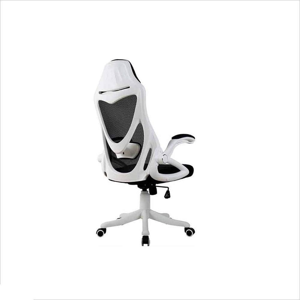 Zhangmeiren Estudiante De Oficina En Casa Ergonómico Ascensor Sedentario Nuevo Estudio Dormitorio Dormitorio Cintura Asiento (Color : White)