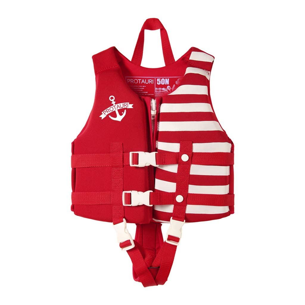 Toddler Swim Vest Kids Toddlers Floaties for Unisex Boys Girls Floation Swimsuit with Adjustable Safety Strap Age 1-9 Years/22-50Lbs