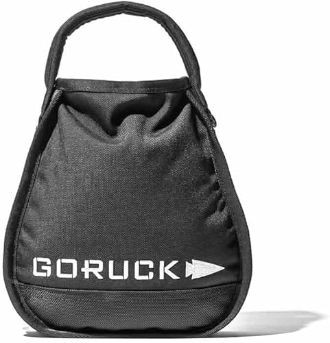 GORUCK Pesas rusas de arena para fitness y entrenamiento corporal para hombres y mujeres, para levantamiento de pesas, mancuernas y yoga, para