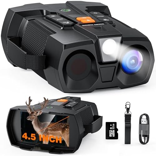 4K Night Vision Goggles for Adults: 4.5