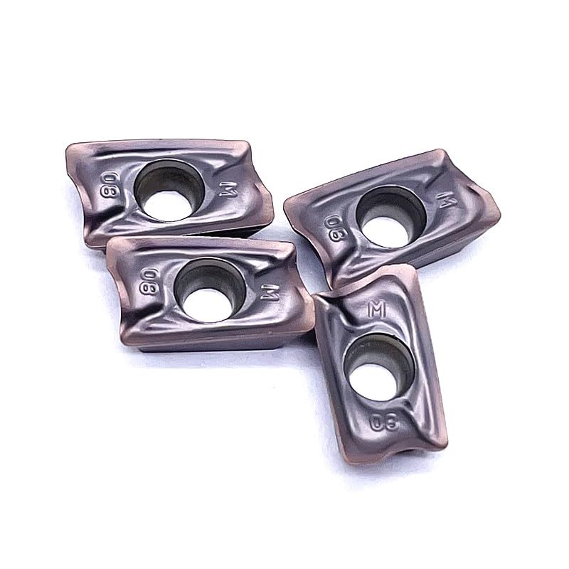 10 Uds AOMT123608-PEER-M VP15TF herramientas de torneado externo inserto de carburo herramienta de corte de torno inserto de torneado
