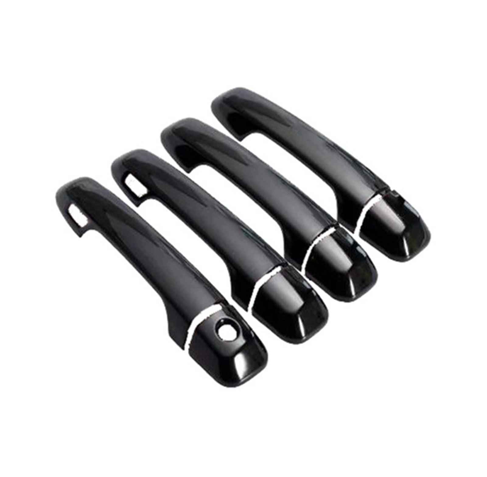 Poignées de porte noire pour 4Runner 2010-2022 avec 2 Keyless Entry