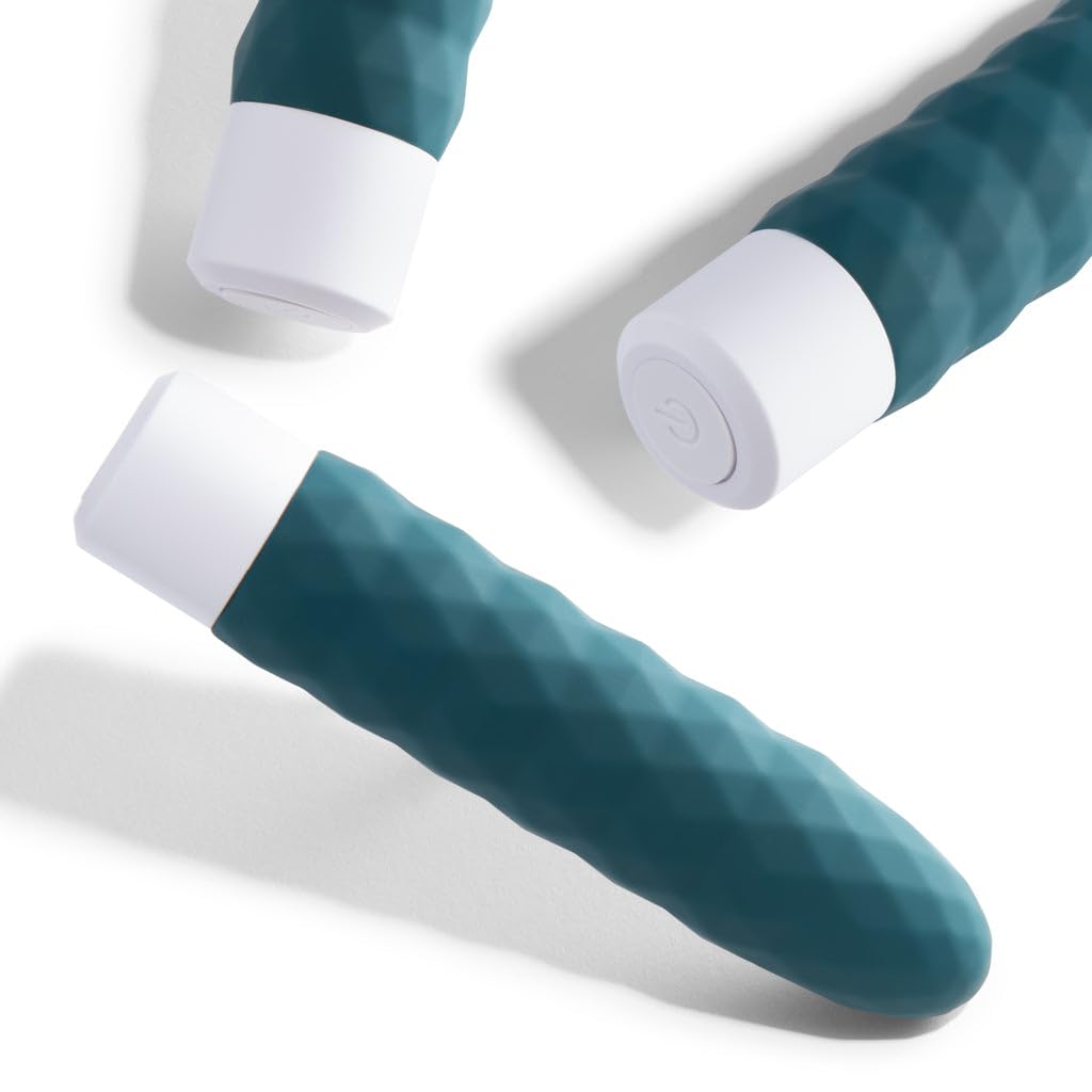 Platanomelón - Vibrador Vaginal Elegante y Discreto con 10 Modos de Vibración, Juguete Erótico Recargable - Pipo Verde