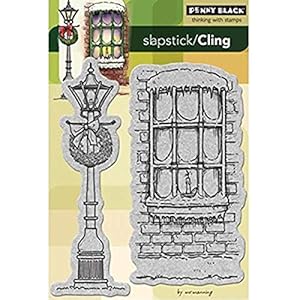 Penny Black 40-174 Winterbeleuchtung Gummistempel