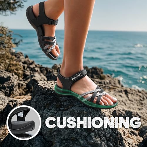DREAM PAIRS Womens Sandals Light Weight Hiking Sandals for Women Comfortable Athletic Quick-Drying Walking Hiking Water Sandals4