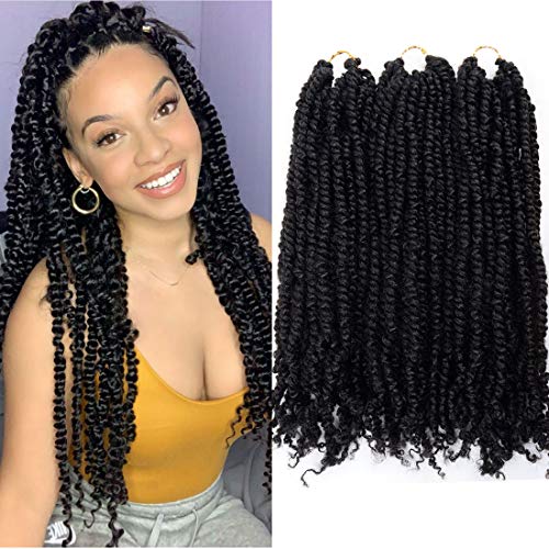 20 stands pretwisted passion twist crochet hair pre looped 18 inch crochet braid hair 6pack passion twist hair #2