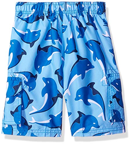 Image of Kanu Surf Boys' Paradise Floral Swim Trunk