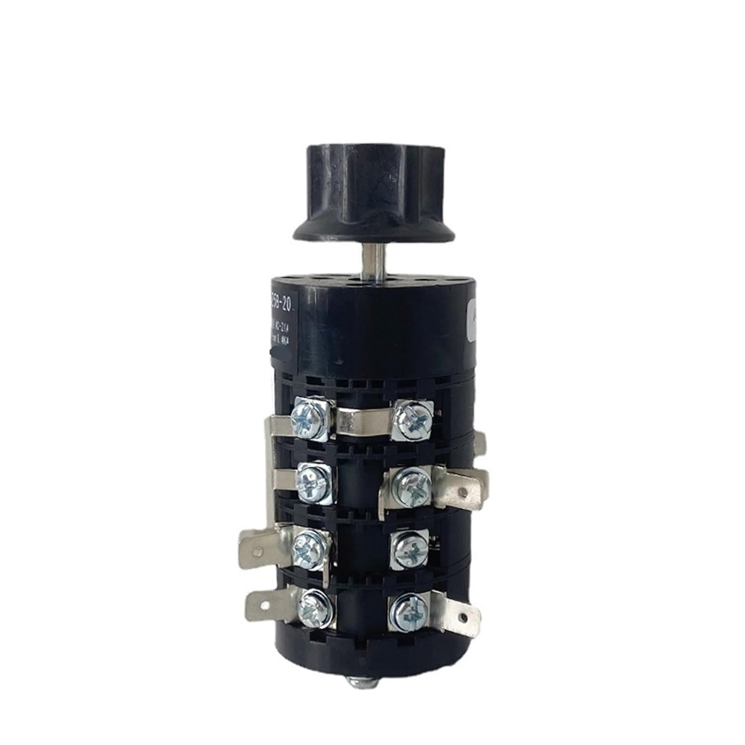 HZ5B-20/4-3-1 Six Position Rotary Cam Switch 4 Levels 20A Silver Contact 16 Terminals Star Handle 1Pcs