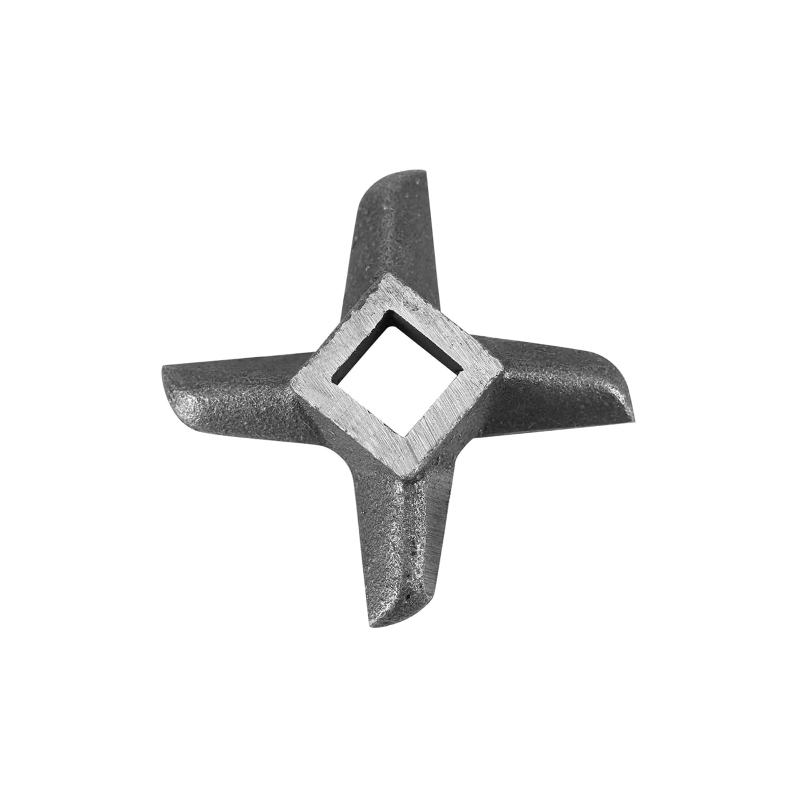 MOUMOUTEN Meat Grinder Blades, Meat Mixer Steel Knife Cutter Replacement, Cross Shaped Professional Kitchen Aid Meat Grinder Attachment for Stand Mixer(Number 8)