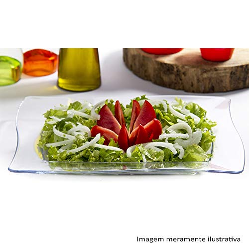 Saladeira Moove Rasa Verde 1L - VemPlast