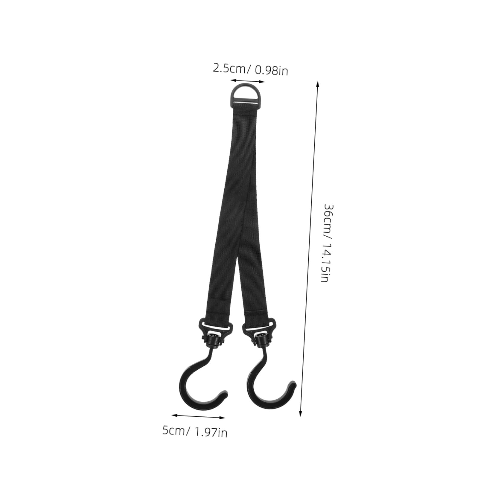 YARNOW No Drill Storage Strap for Snowboards Skateboards Heavy Duty Design for Secure Display Versatile Organization Garage Home