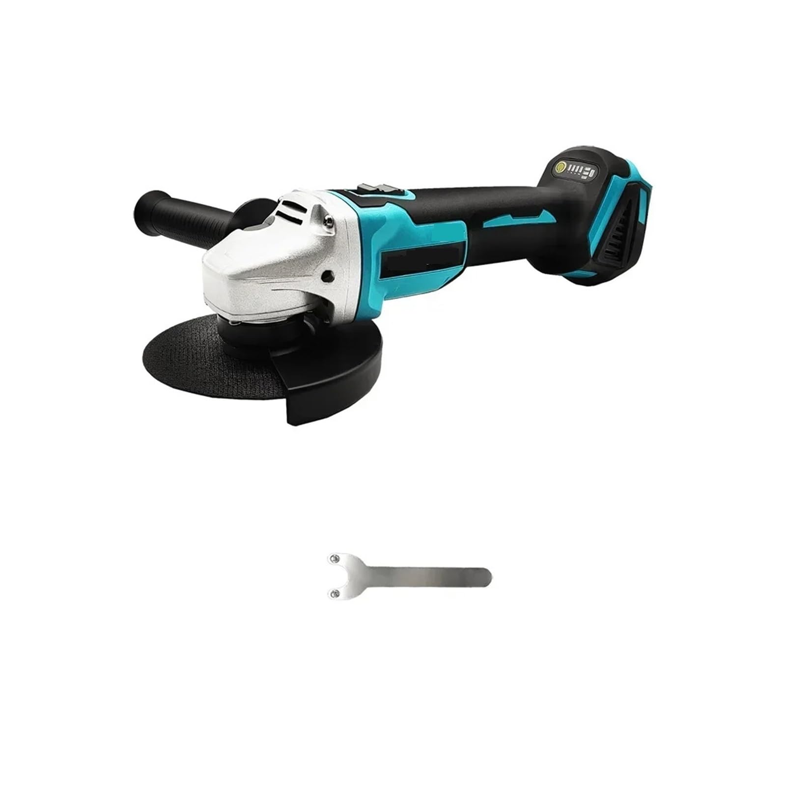 LNHHG 125mm Brushless Angle Grinder Cordless 18V Variable Speed Cutting Tool for Home DIY(150W)