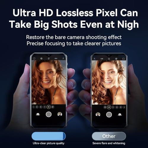 Image of Camera Lens Protector Compatible with iPhone 13 Mini (Pack of 3) | 9H Tempered Glass Camera Lens Guard | Scratch Resistant | HD Clear | Anti-Fingerprint | Easy Installation | Bubble Free