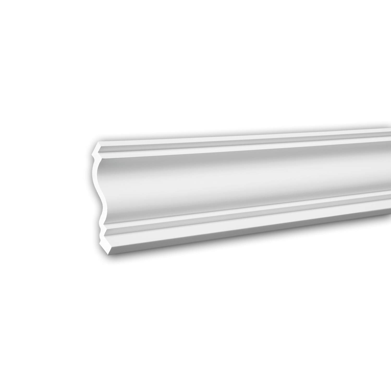 Cornisa Profhome 150126 espuma rígida de poliuretano resistente a humedad de 9,5x9,1 cm