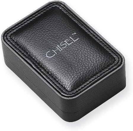 Solid Stainless Steel Polished Wishbone with Crystals Necklace - Image 2