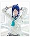 ROLECOS Womens Matsuura kanan Anime Cosplay Wigs Long Ponytails Hair Wig Blue