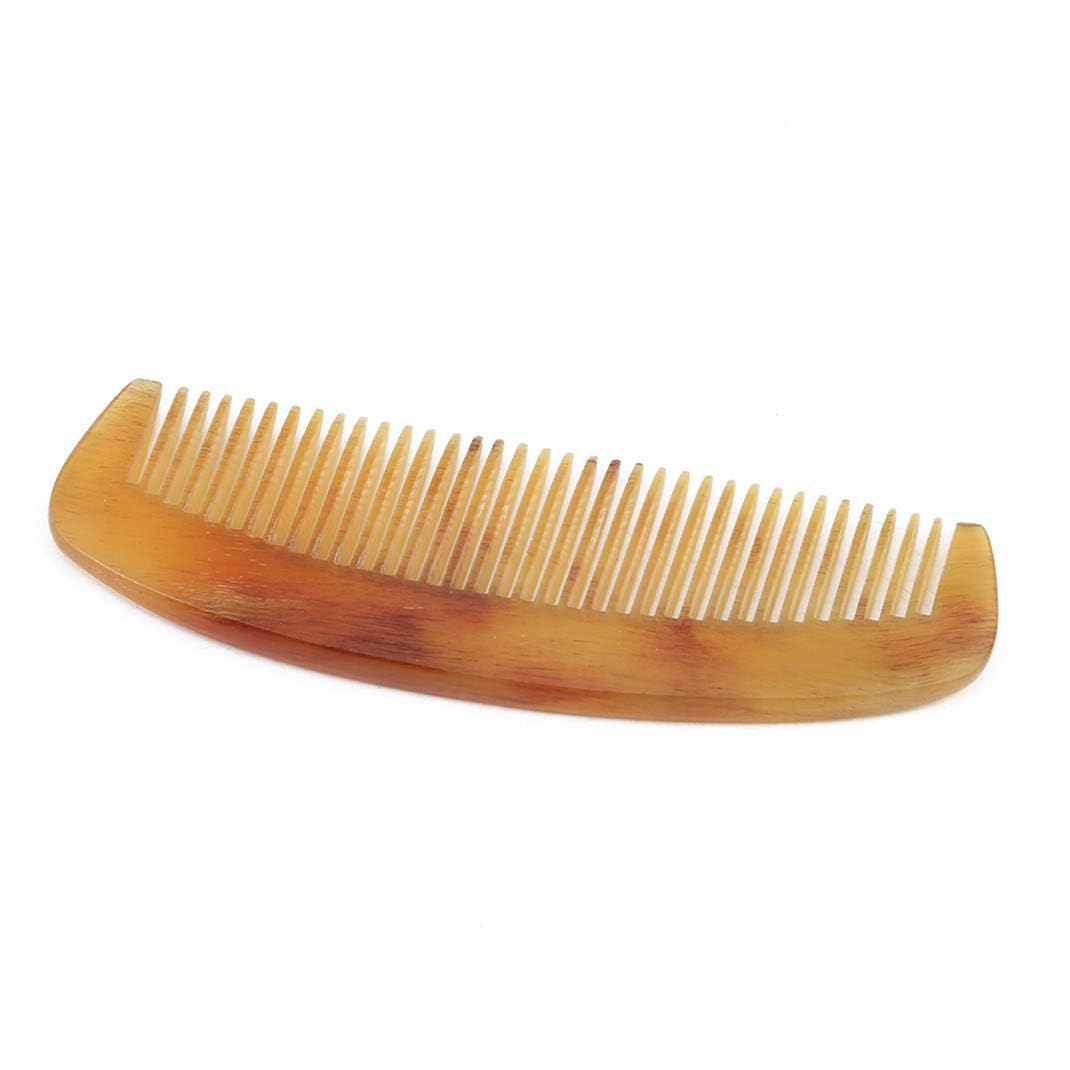 1pc Natural Ox Horn Comb Of Hair No Static Health Care Hair Brush Hairdressing Comb For Hairs,Size2,Hairs Cares,Small in Size,Hairs Combs Beauty and Personal Care,Styling Tools and Appliances