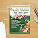 Sports Nutrition for Teenagers Workbook, Fundamentals of Nutrition, Mark Twain Media, Paperback for Grades 6+