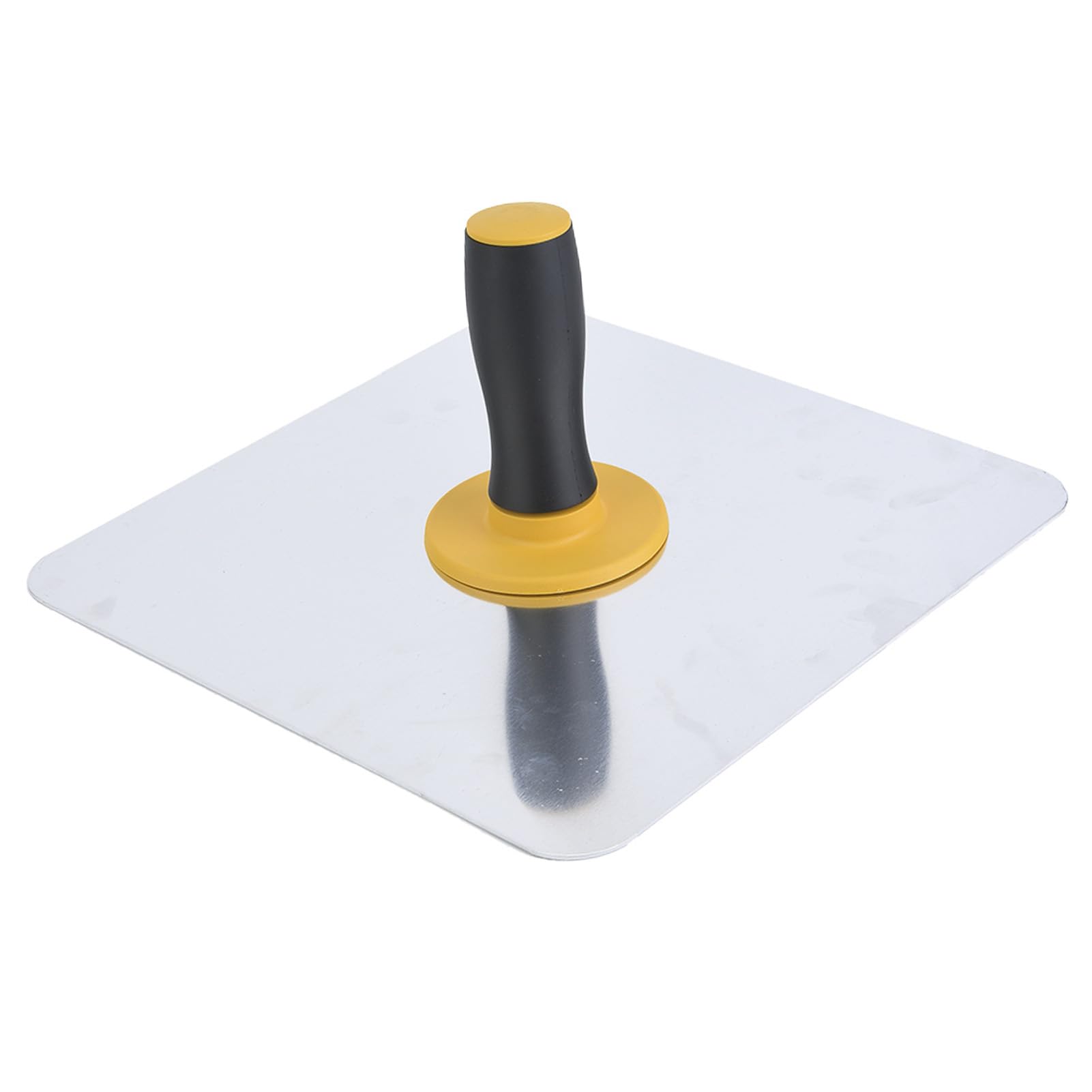 Handbrett zum Verputzen Aluminum Plastering Hawk, Firm High hardness Labor saving Convenient Portable for Plastering Aluminum Hawk Handle Material TPE