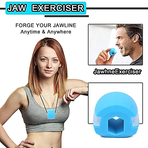 Image of Oblivion Jawline Exerciser Tool For Men & Women, Jaw and Face Exerciser, Slim and Tone Your Face, Neck Toning, Facial Exerciser, chewing equipment For Jawline (Black, pack of 1)
