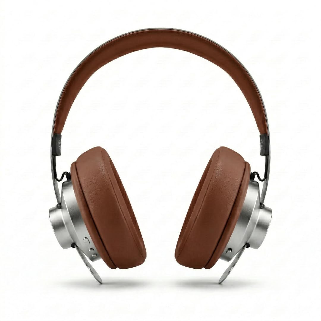 TELEFUNKEN ARCO Classic Edelstahl-Bluetooth-Kopfhörer – Ikonische Ganzmetall-Silhouette mit Luxus-Haptik – Beständiges Design-Statement & klare Bühnenabbildung