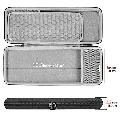 GEEKRIA 75% Keyboard and Mouse Combo Carrying Case, Compatible with Aula F75 Pro/S75 PRO, Keychron K2 Version 2/Q1 HE - Image 4