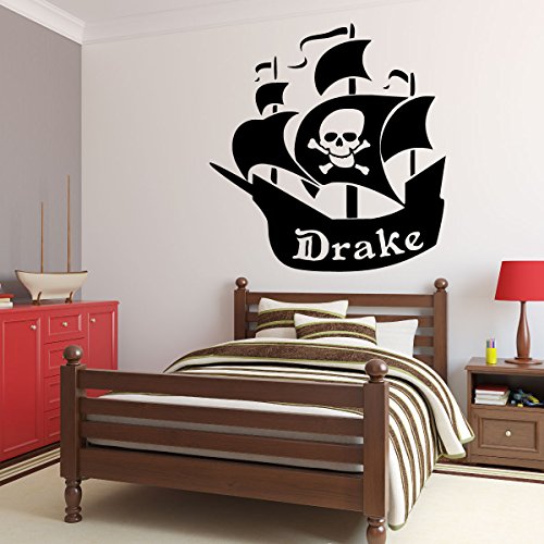 Vinilo Decorativo Pirata Personalizado para Pared miniatura 5