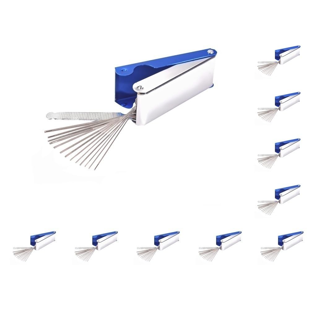 Lot de 10 outils pour chevalet de guitare pour fentes de cordes
