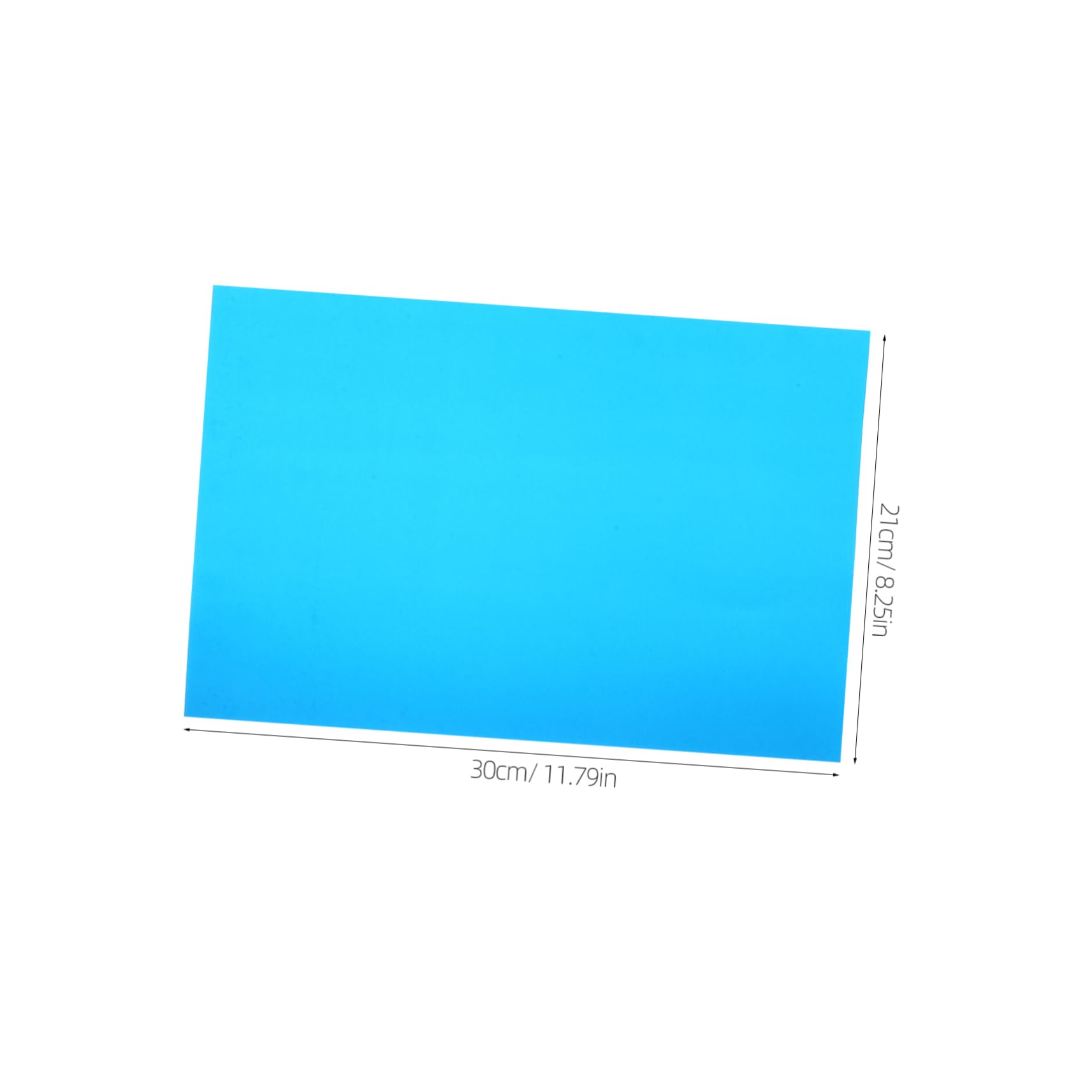 CIYODO Engraving Aluminum Sheets 2pcs Metal Plates for DIY Business Card Craft Decor