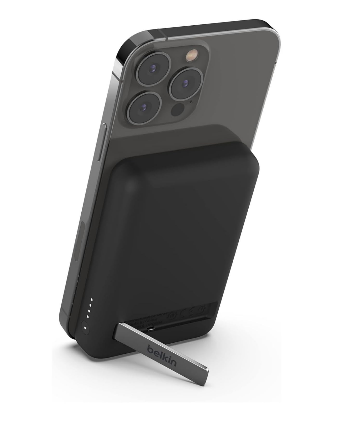 Belkin MagSafe Compatible Wireless Mobile Battery, VGP Gold Prize Winner, 5000 mAh (7.5 W), 3C Compliant, CCC Certified, Compatible With iPhone 17, 16~12 Series, Pass-Through Charging Compatible, PSE